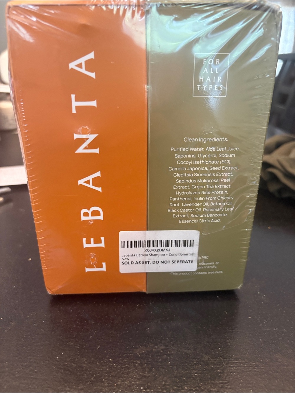 Hair Care Duo — Orange and Olive Set